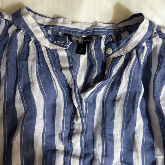 Banana Republic Oversized Ramie Shirt - Picture 3 of 5